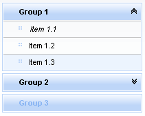 Redefinition styles with own classes and "styleClass" attributes
