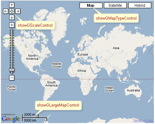 <rich:gmap> accessible controls