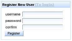 Register Dialog