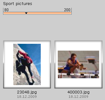 Image size control