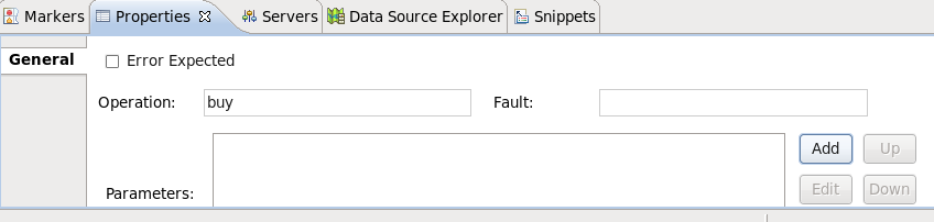 Setting the properties for a message link