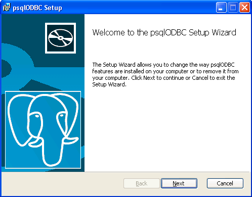 Welcome Screen