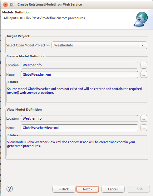 WSDL Source Selection
