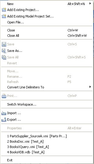 File Menu