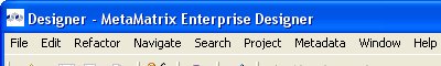 Workbench Window Title Bar