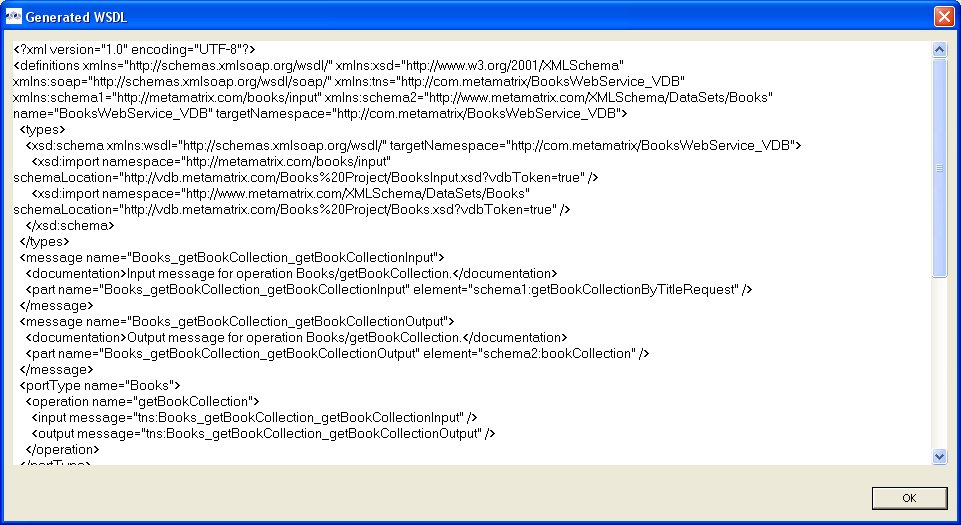 WSDL Preview Dialog