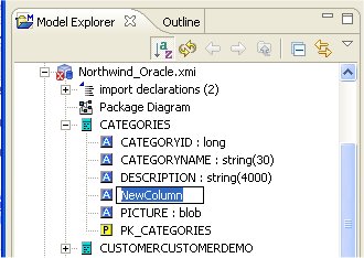 New Model Object In Explorer
