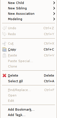 Edit Menu