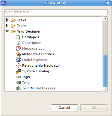 Show View Dialog
