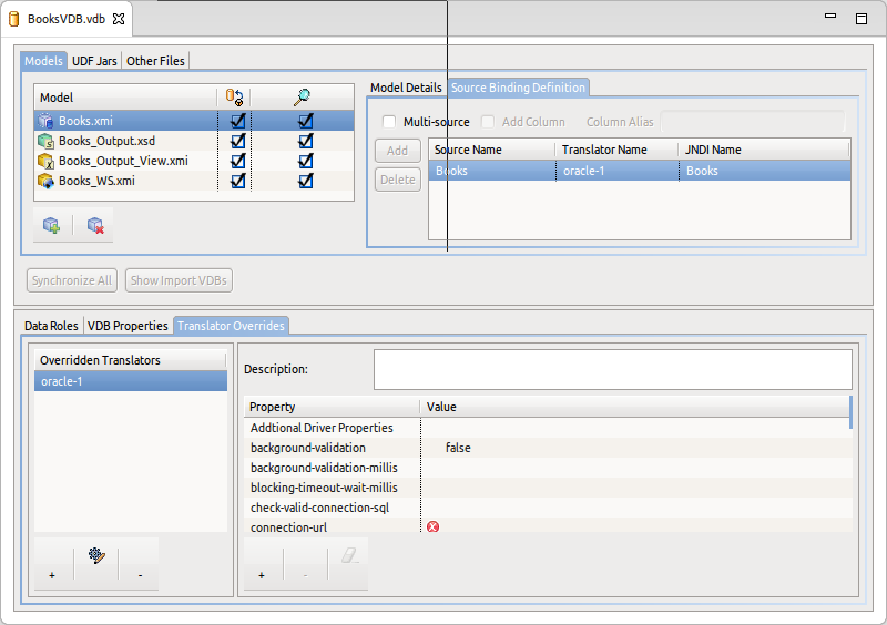 VDB Translator Overrides Tab