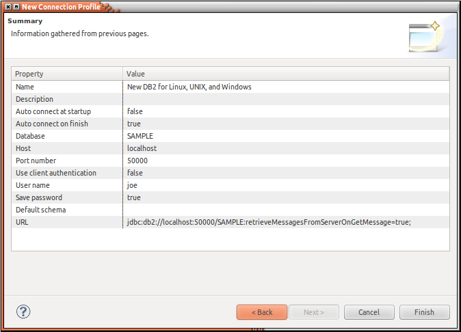 DB2 Standard Properties