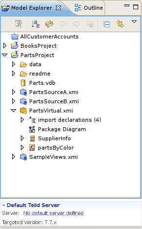 Model Explorer View