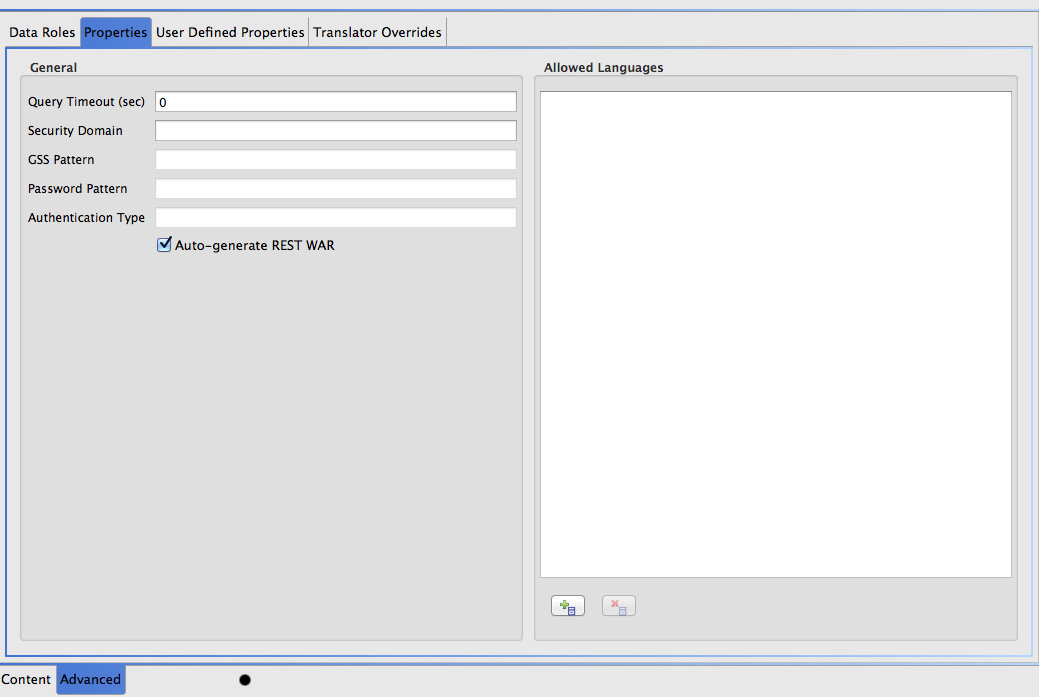 REST WAR Auto-generation Option