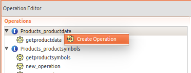 Create Operation Action