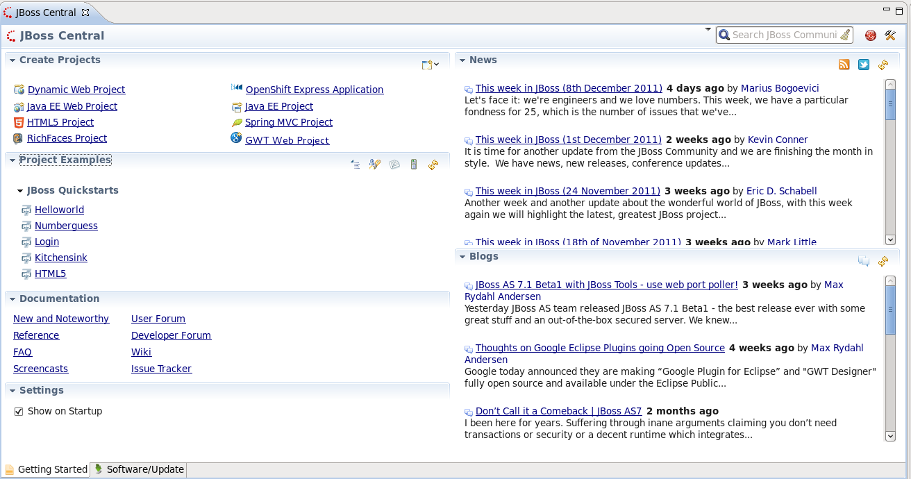 JBoss Central