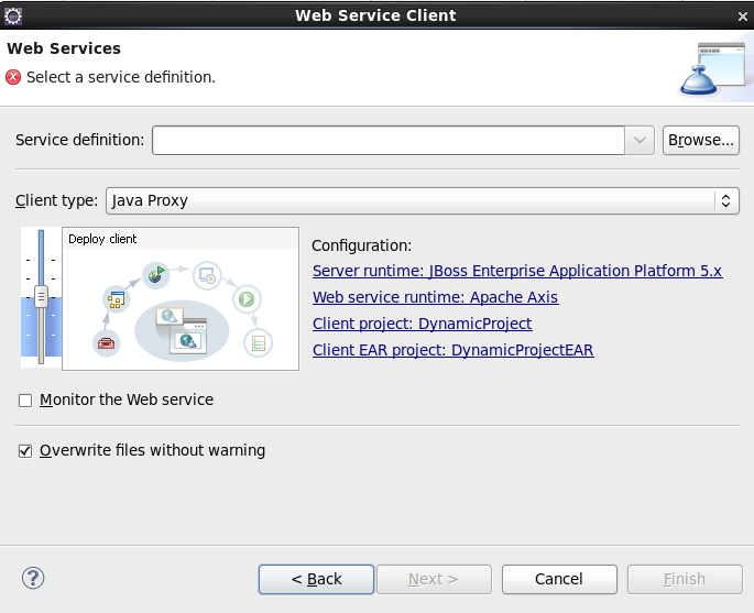 Set Web Service Common values