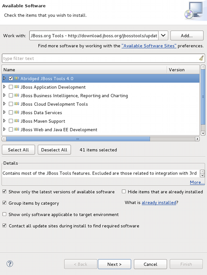 Available Software