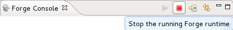 Stopping the Forge runtime.