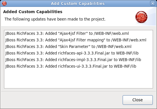 Updates Displayed