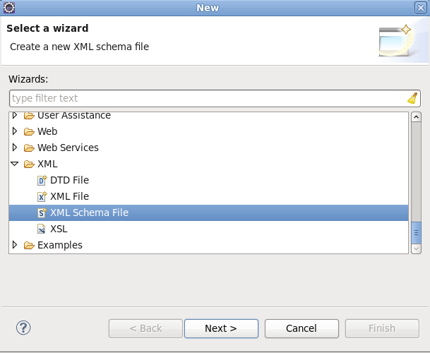 Creating New XSD file