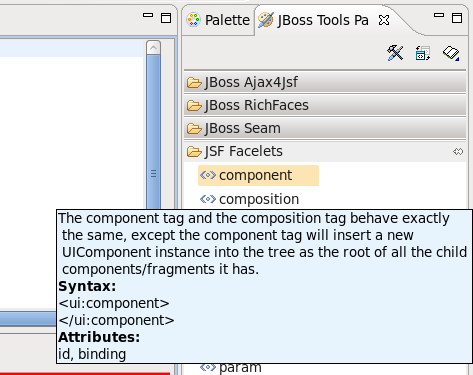 Facelets Components