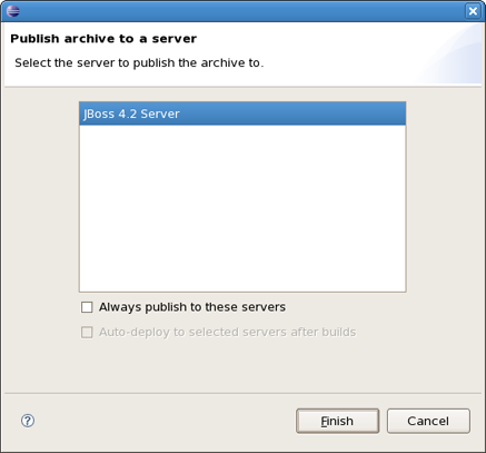 Context Menu on the Item
