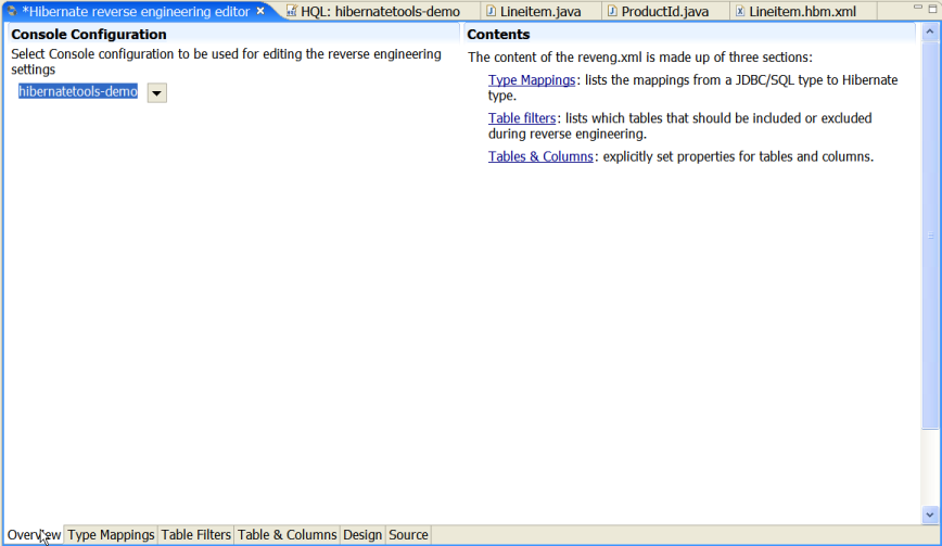 Overview Page