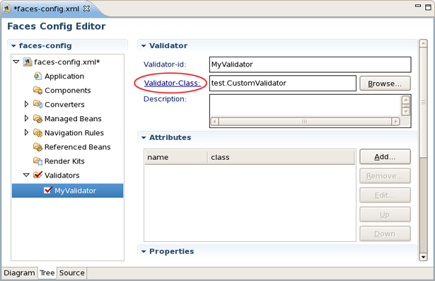 Creating Validator Class