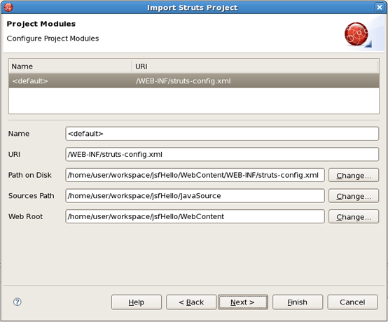 Project Configuration Information