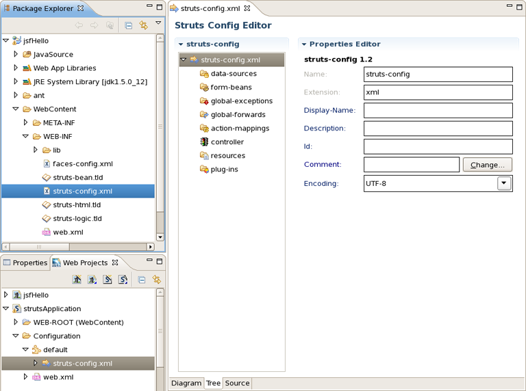 Struts-config.xml File