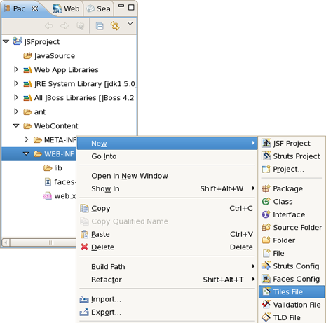 Creating a New Tiles File