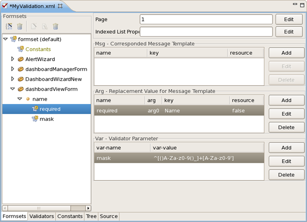 Formsets Viewer