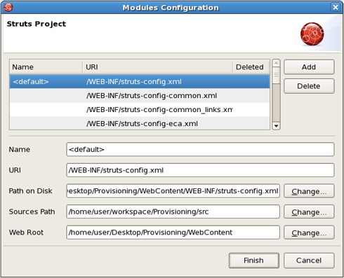 Modules Configuration