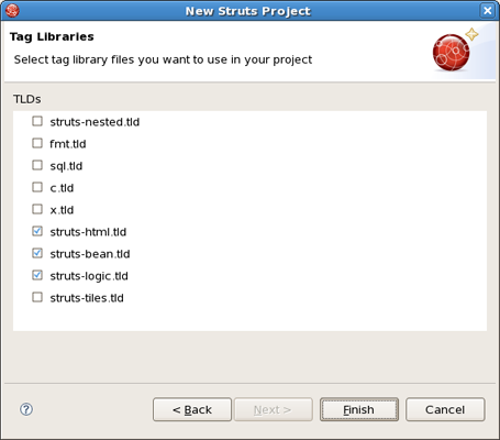 Selecting Tag Libraries