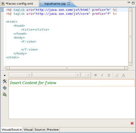 Visual Page Editor