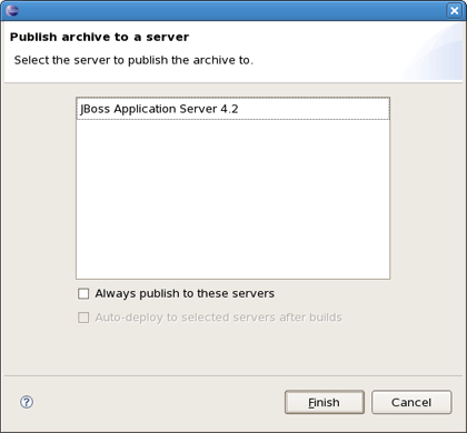 Context Menu on the Item