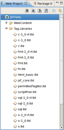 Web Projects View