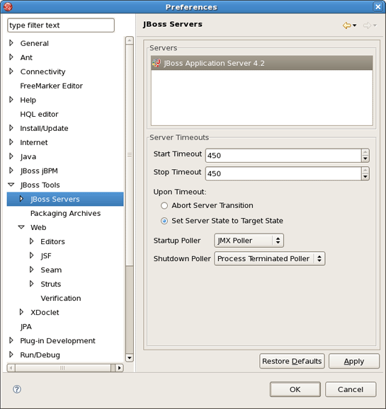 JBoss Servers