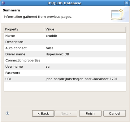 Validate JDBC Connection settings