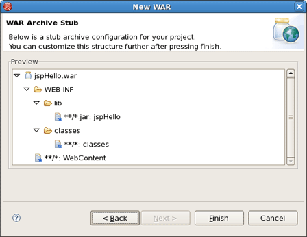 Stub Archive Configuration