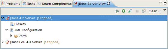 New JBoss Server