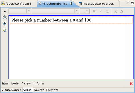 Created OutputText Component
