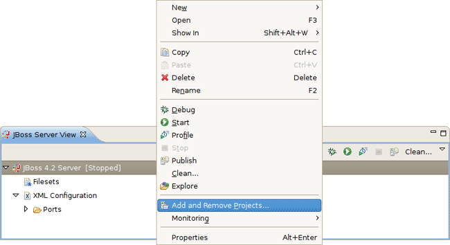 Context Menu Commands