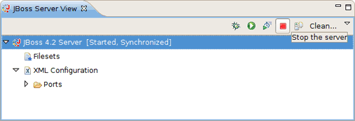 Stop JBoss Server