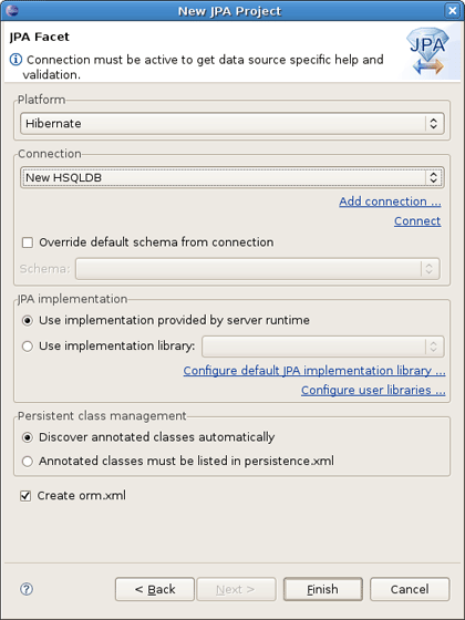 Targeting at Hibernate Platform