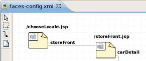 Transition between JSP Pages