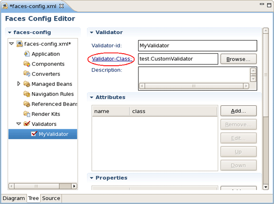 Creating Validator Class