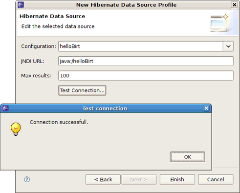 Hibernate Data Source Profile
