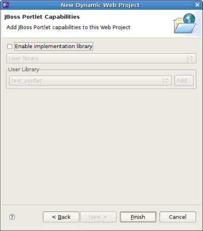 Disabling Implementation Libraries