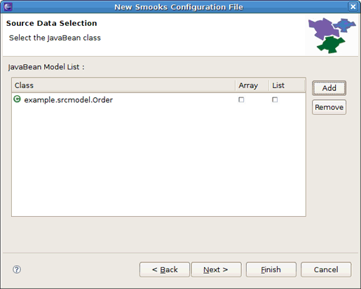 Selecting the Source Data